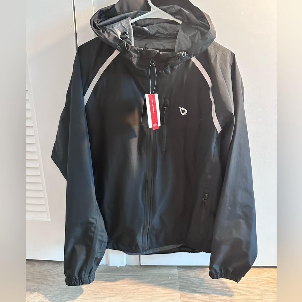 Hooded Cycling Windbreaker